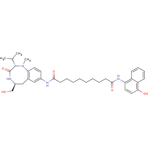 Chemical structure of BindingDB Monomer ID 50133240