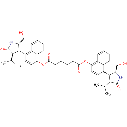 Chemical structure of BindingDB Monomer ID 50133242