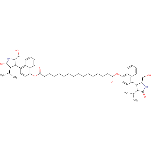 Chemical structure of BindingDB Monomer ID 50133244