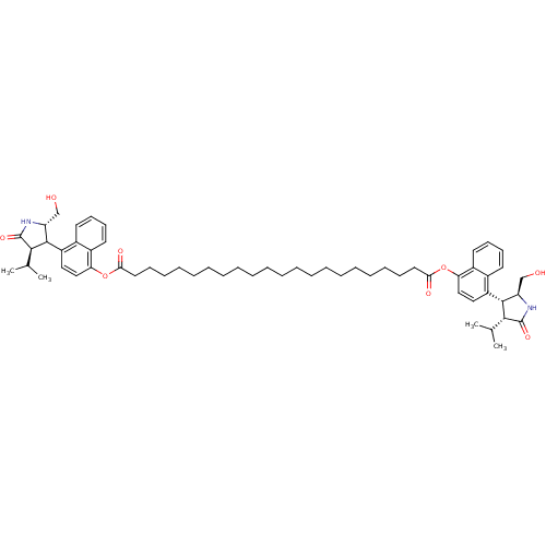 Chemical structure of BindingDB Monomer ID 50133250