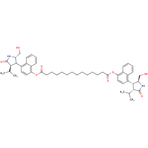 Chemical structure of BindingDB Monomer ID 50133251