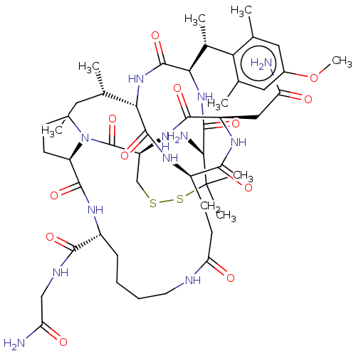 Chemical structure of BindingDB Monomer ID 50133258