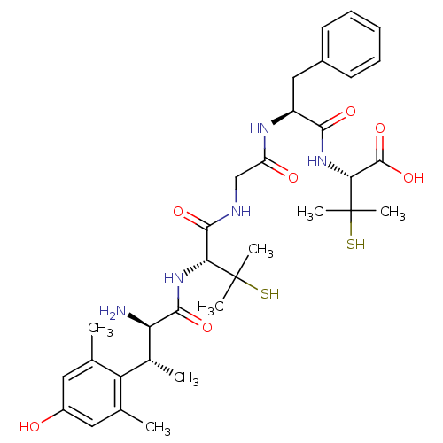 Chemical structure of BindingDB Monomer ID 50133261