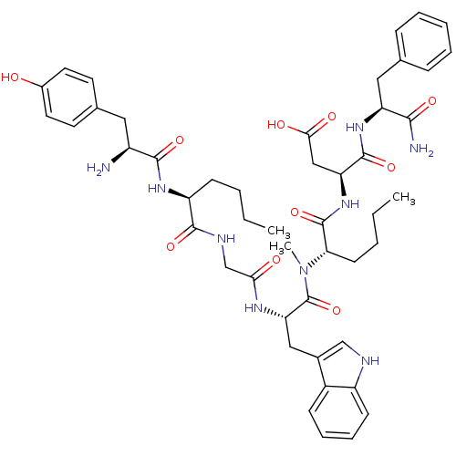 Chemical structure of BindingDB Monomer ID 50133267
