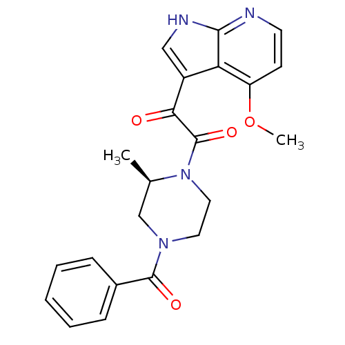 Chemical structure of BindingDB Monomer ID 50133282