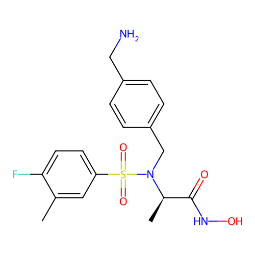 Chemical structure of BindingDB Monomer ID 50133327