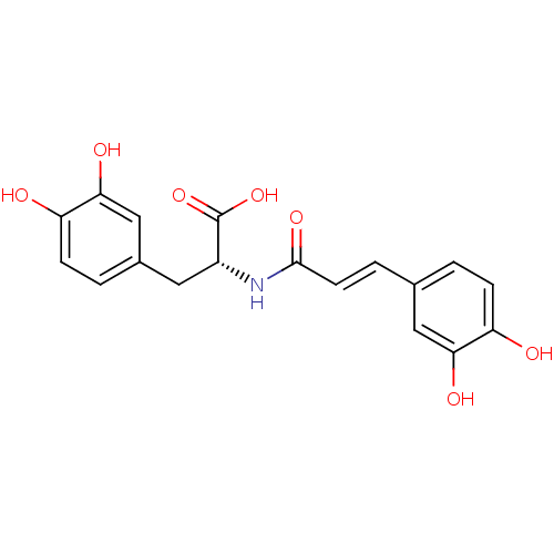 Chemical structure of BindingDB Monomer ID 50133493