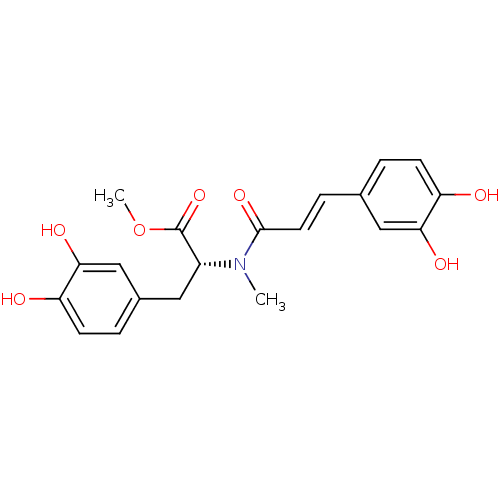 Chemical structure of BindingDB Monomer ID 50133498