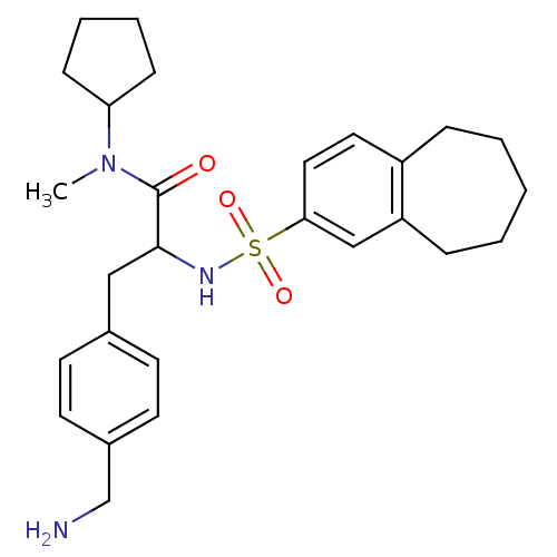 Chemical structure of BindingDB Monomer ID 50133528
