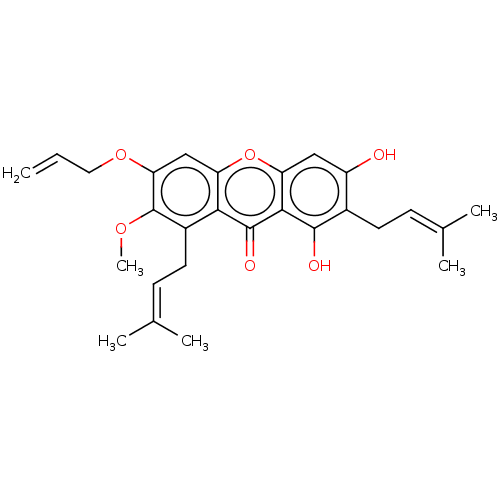 Chemical structure of BindingDB Monomer ID 50133593