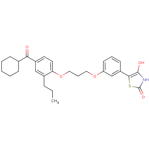 Chemical structure of BindingDB Monomer ID 50133654
