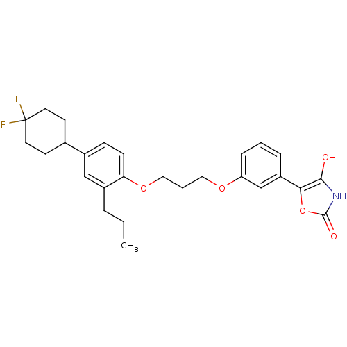 Chemical structure of BindingDB Monomer ID 50133659