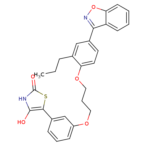 Chemical structure of BindingDB Monomer ID 50133661