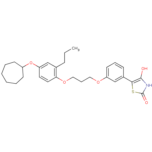 Chemical structure of BindingDB Monomer ID 50133669