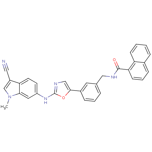 Chemical structure of BindingDB Monomer ID 50133710