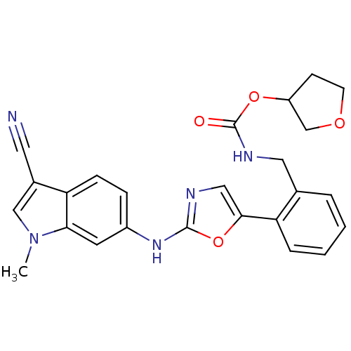 Chemical structure of BindingDB Monomer ID 50133717