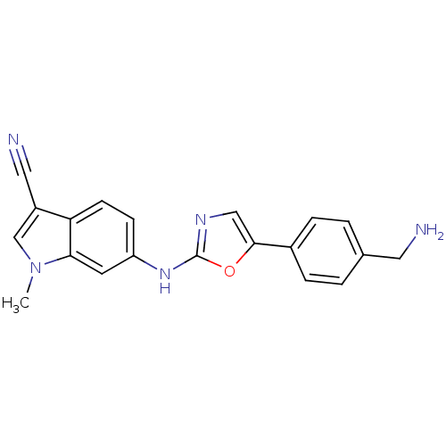 Chemical structure of BindingDB Monomer ID 50133726