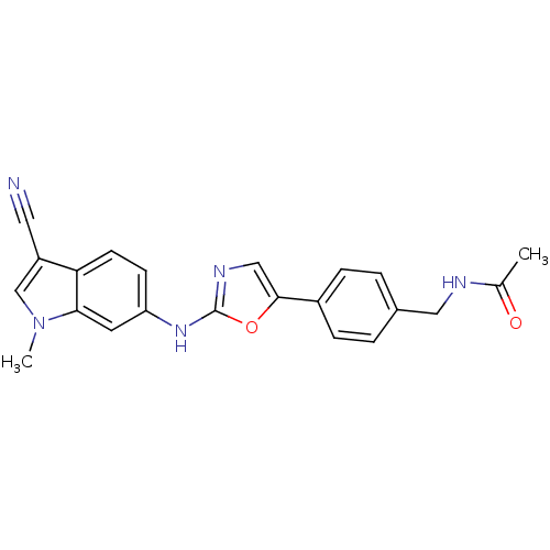 Chemical structure of BindingDB Monomer ID 50133736