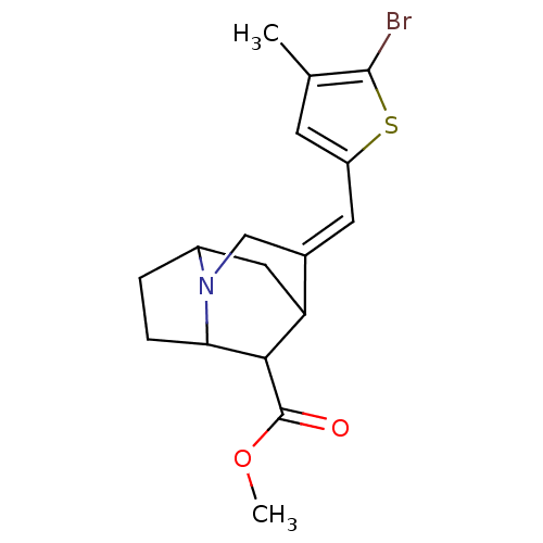 Chemical structure of BindingDB Monomer ID 50133744