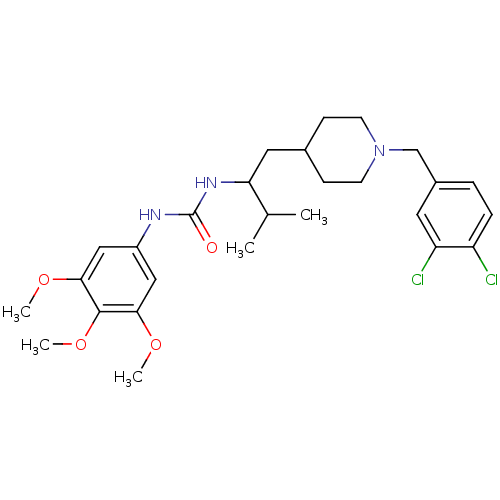 Chemical structure of BindingDB Monomer ID 50133800
