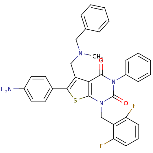 Chemical structure of BindingDB Monomer ID 50133840