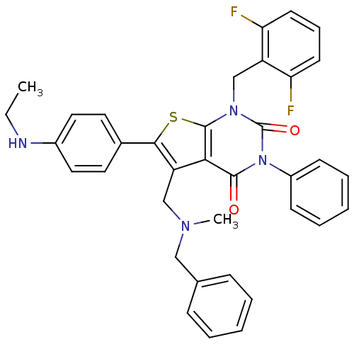 Chemical structure of BindingDB Monomer ID 50133843
