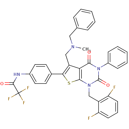 Chemical structure of BindingDB Monomer ID 50133844