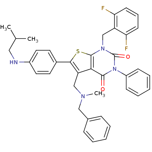 Chemical structure of BindingDB Monomer ID 50133847