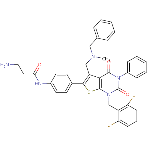 Chemical structure of BindingDB Monomer ID 50133853