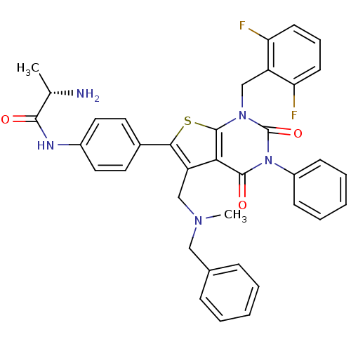 Chemical structure of BindingDB Monomer ID 50133854