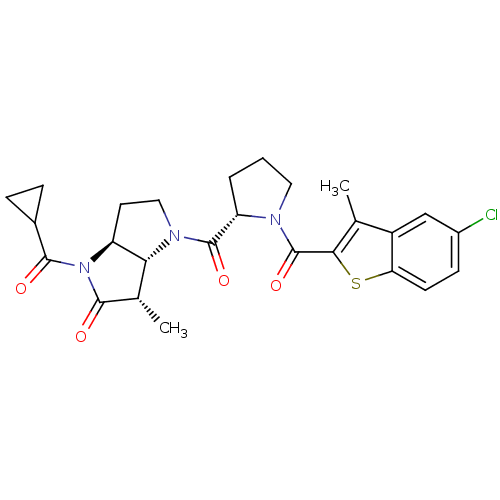 Chemical structure of BindingDB Monomer ID 50133962
