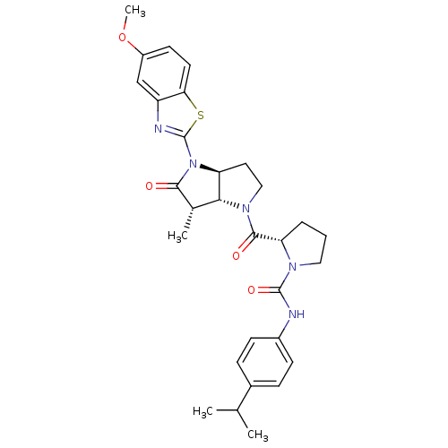 Chemical structure of BindingDB Monomer ID 50133974
