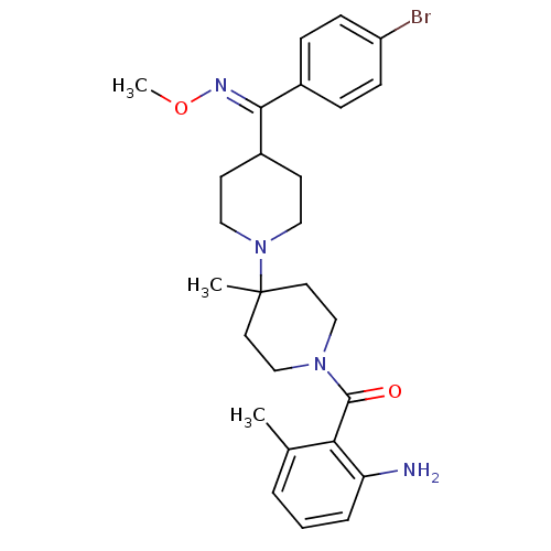 Chemical structure of BindingDB Monomer ID 50134063