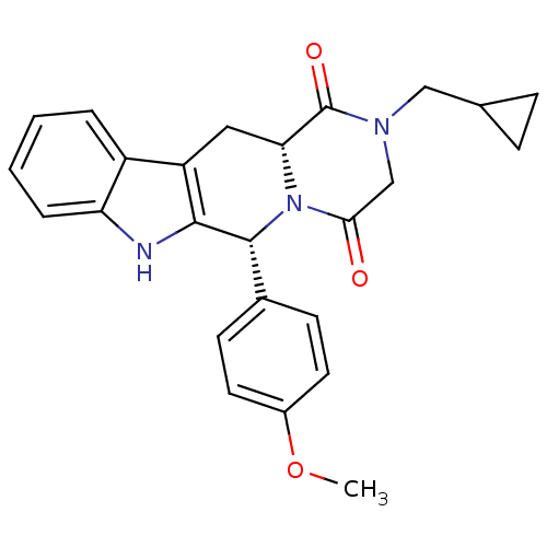 Chemical structure of BindingDB Monomer ID 50134135