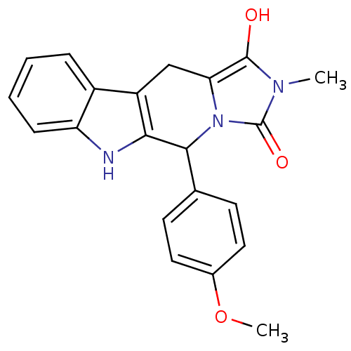Chemical structure of BindingDB Monomer ID 50134136