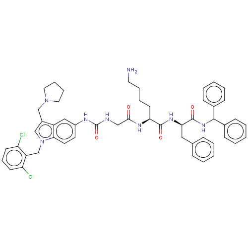 Chemical structure of BindingDB Monomer ID 50134199