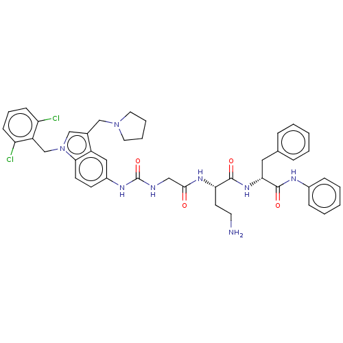 Chemical structure of BindingDB Monomer ID 50134200