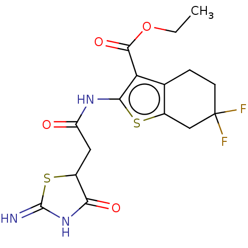 Chemical structure of BindingDB Monomer ID 50134216
