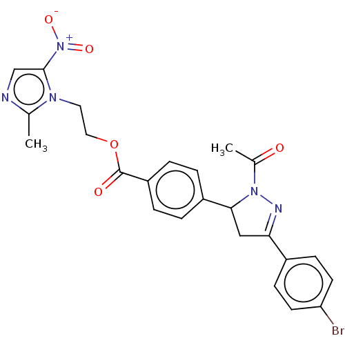 Chemical structure of BindingDB Monomer ID 50134264