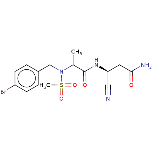 Chemical structure of BindingDB Monomer ID 50134269