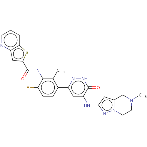 Chemical structure of BindingDB Monomer ID 50134322