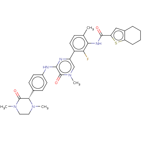 Chemical structure of BindingDB Monomer ID 50134374