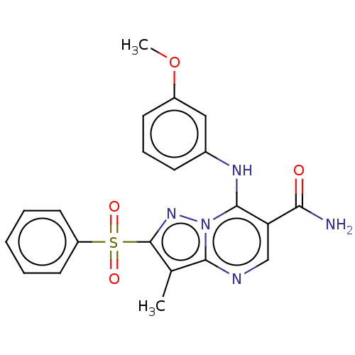 Chemical structure of BindingDB Monomer ID 50134393