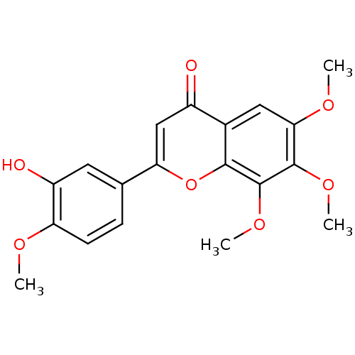 Chemical structure of BindingDB Monomer ID 50134459