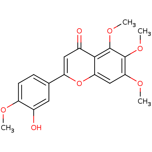 Chemical structure of BindingDB Monomer ID 50134461