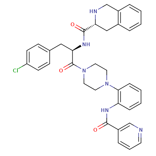 Chemical structure of BindingDB Monomer ID 50134489