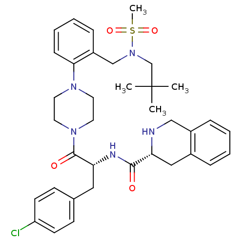 Chemical structure of BindingDB Monomer ID 50134491
