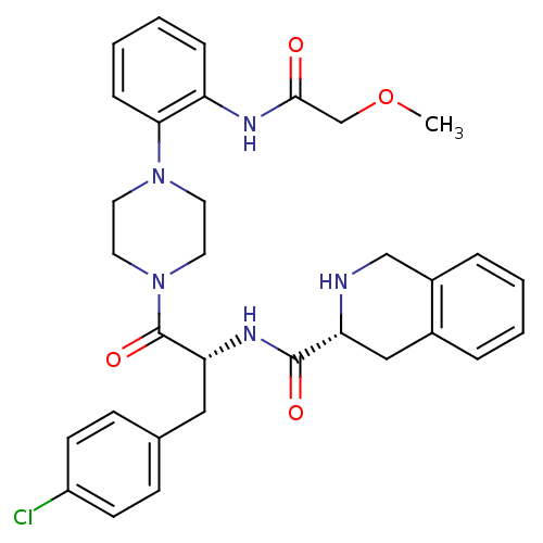 Chemical structure of BindingDB Monomer ID 50134492