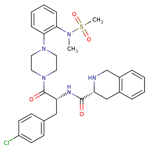 Chemical structure of BindingDB Monomer ID 50134493