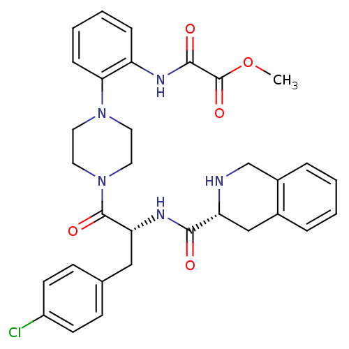 Chemical structure of BindingDB Monomer ID 50134494